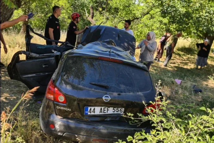 Yeşilyurt Bostanbaşı’nda Trafik Kazası: 1 Kişi Yaralandı