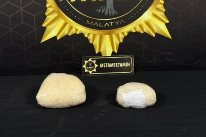 Malatya’da 1 Kilo 769 Gram Metamfetamin Ele Geçirildi