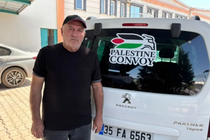 Malatya’dan Filistin İçin Vicdan Yolculuğu: 9 Gönüllü Kara Konvoyu’na Katılıyor