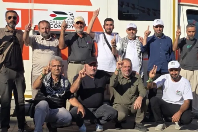 Malatya’dan Filistin Konvoyuna Katılacak 9 Kişi Dualarla Uğurlandı