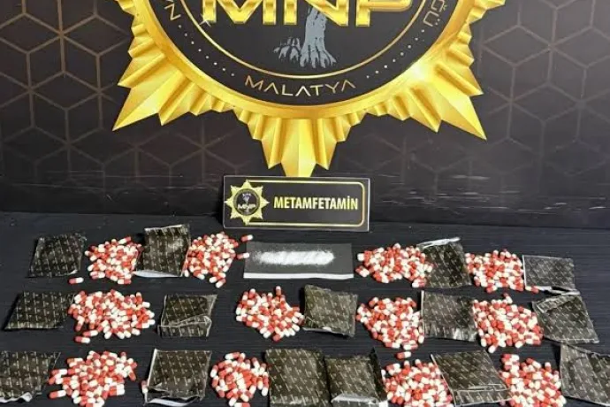 Malatya’ya uyuşturucu sevkiyatı polise takıldı