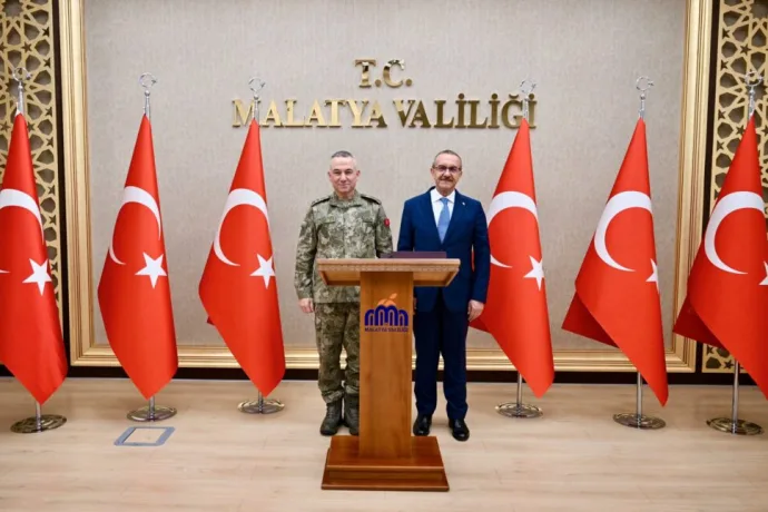 2’nci Ordu Komutanı Korgeneral Yaralı’dan Vali Yavuz’a İlk Ziyaret