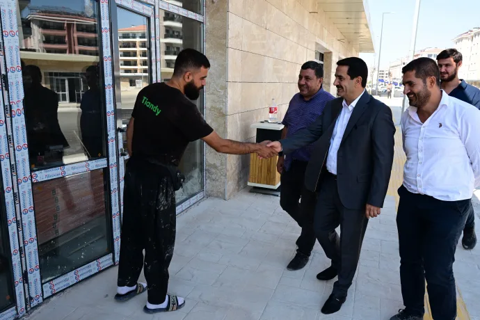 BAŞKAN TAŞKIN: “CIRIKPINAR’DA MODERN BİR MAHALLE ORTAYA ÇIKTI”