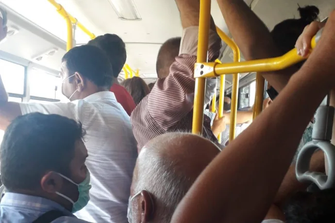 Malatya 'da Halk Otobüsünde Şoke Eden Görüntüler VİDEO
