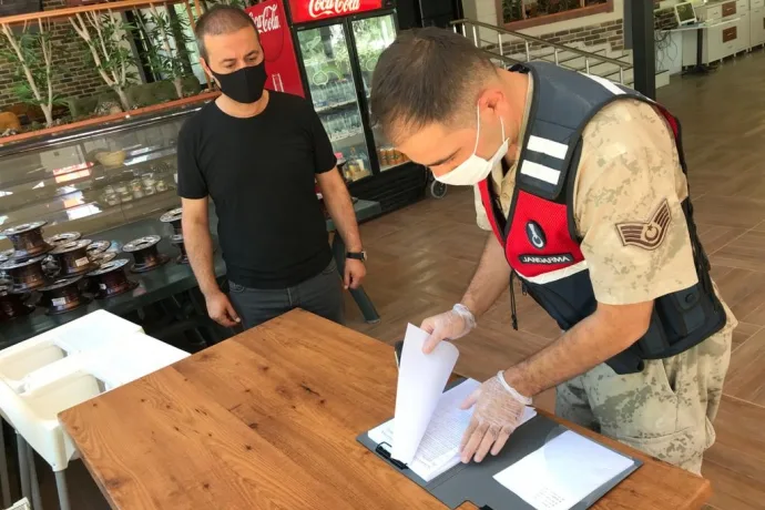 Jandarma Covid-19 denetimini arttırdı
