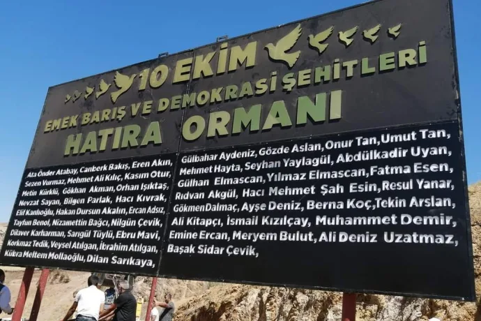 Hekimhan'da Hatıra Ormanı'nın açılışı yapıldı