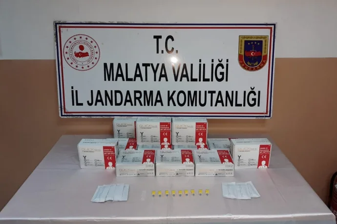 119 kaçak Covid-19 hızlı test kiti ele geçirildi