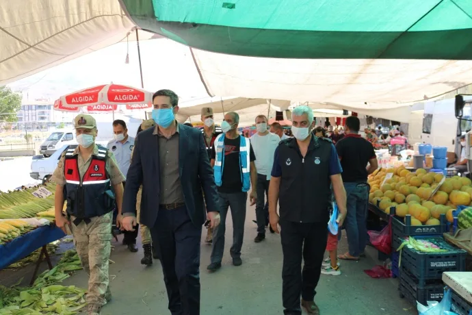 YEŞİLYURT'TA COVİD-19 DENETİMİ video