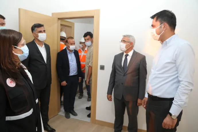 Bakan Kurum; Gelincik Tepesi'ndeki konutlar kısa sürede teslim edilecek"