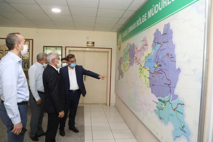 ORDUZU’DA KÜLE DÖNEN BÖLGE YENİDEN YEŞİLLENECEK BAŞKAN GÜDER, ÇETİNER’DEN AĞAÇLANDIRMA SÖZÜ ALDI