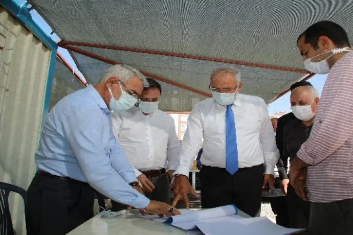 Kahtalı ve Güder, Battalgazi bölgesindeki yatırımları inceledi