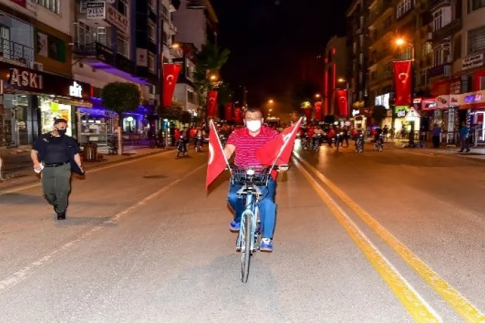 Malatya'da bisikletli denetim
