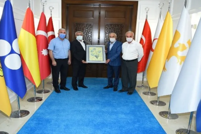 Çelikhan'dan Battalgazi'ye 'kardeş belediye' ziyareti