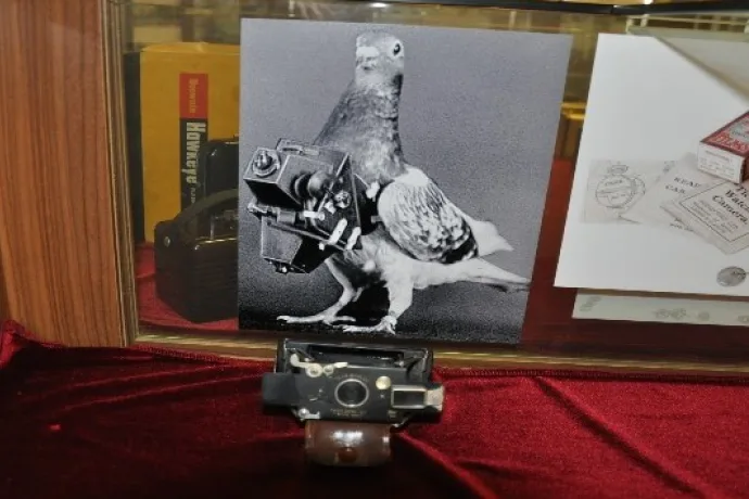 Fotoğraf Makinesi müzesinde ‘Güvercin drone' ilgi görüyor