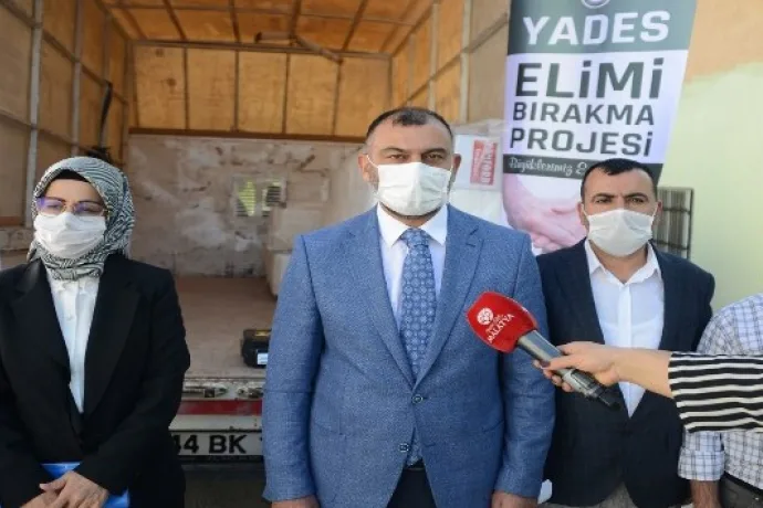 Malatya'da yaşlılar için "Elimi Bırakma" projesi