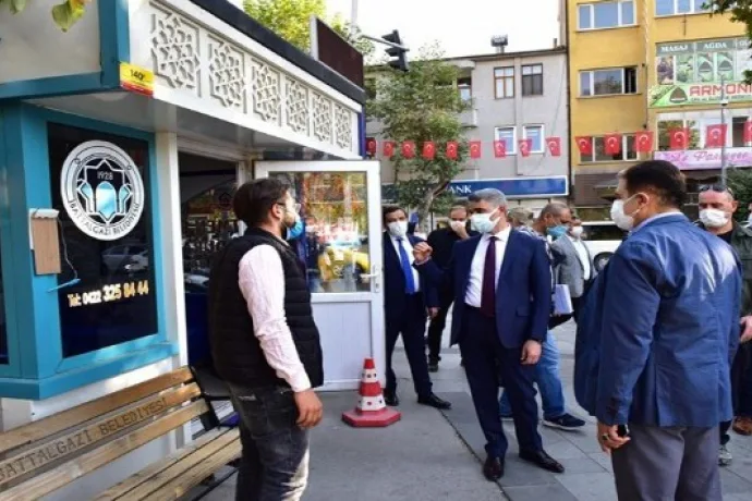 Malatya'da Covit -19 denetimi