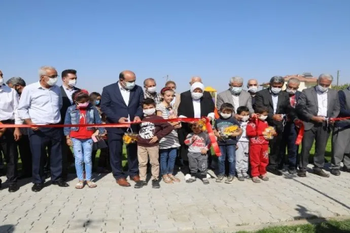 Hatunsuyu Parkı hizmete açıldı