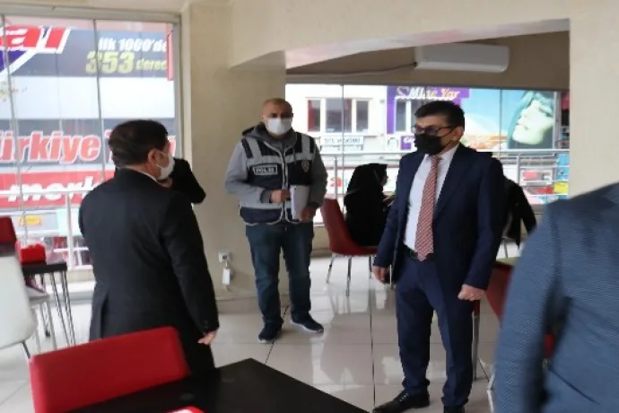 Malatya'da korona denetimi