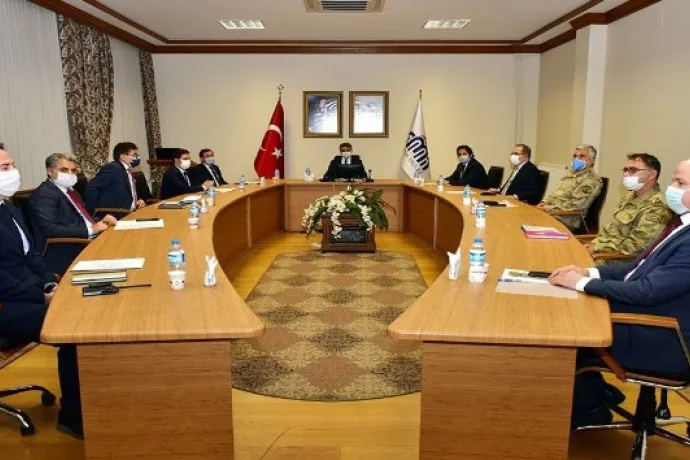 Üniversite güvenlik toplantısı yapıldı