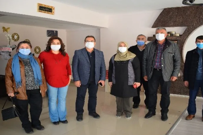 Başkan Kazgan'dan esnaf ziyareti