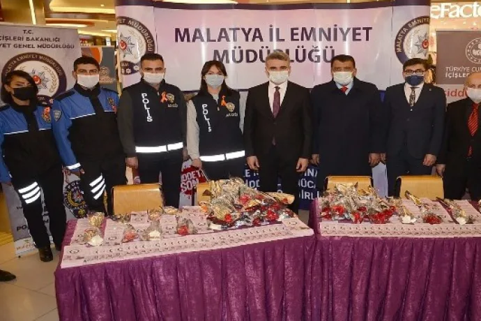 Malatya Park AVM'de ‘Kadına Yönelik Şiddetle Mücadele' etkinliği