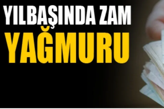 Yılbaşında Zam Yağmuru!!