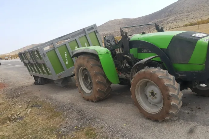 Yeni Römork Aldı Yük Taşırken Şok Yaşadı