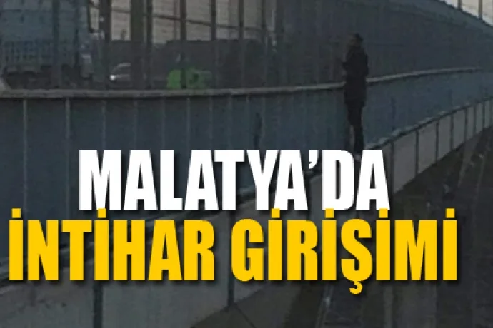 Malatya'da İntihar Girişimi