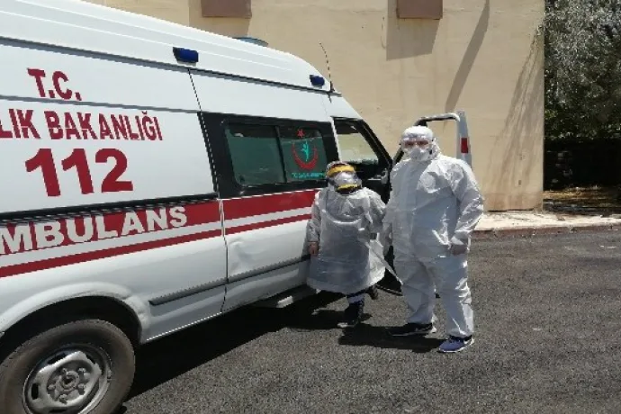 Hekimhan'da bir mahalle karantinaya alındı