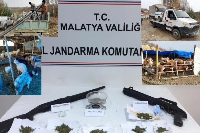 JANDARMADAN UYUŞTURUCU VE HIRSIZLIK BASKINI video
