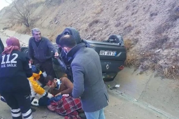 Malatya'da trafik kazası: 3 yaralı
