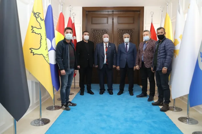GAP Gazeteciler Birliği'nden Güder'e ziyaret