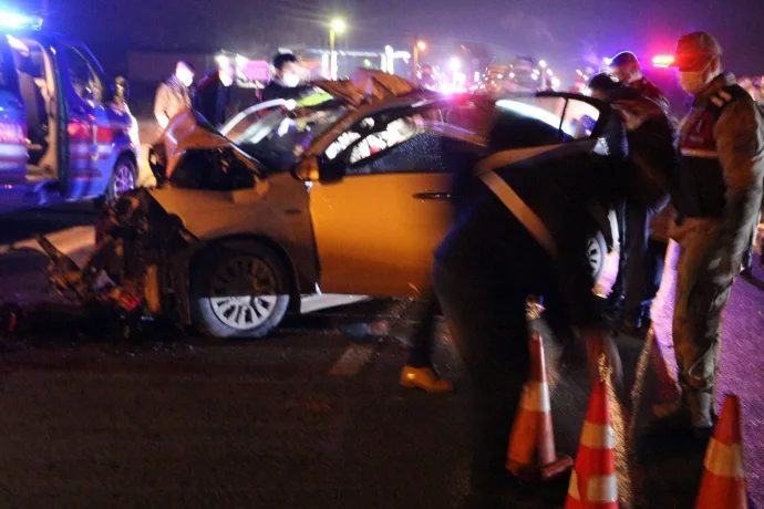 Malatya'da feci kaza: 3 ölü, 1 yaralı