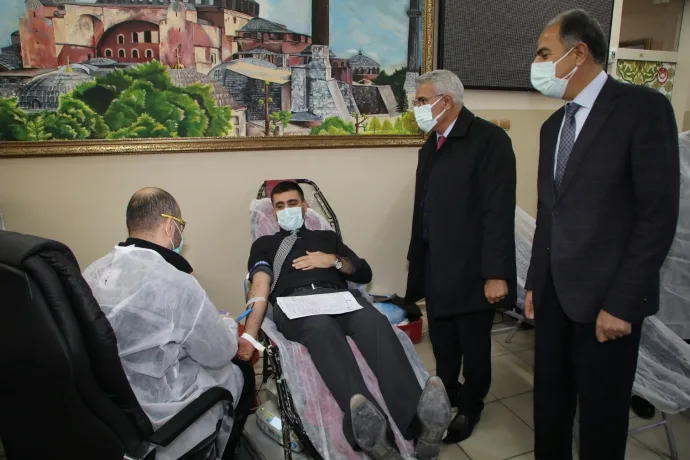 BAŞKAN GÜDER’DEN KAMPANYAYA DESTEK ZİYARET