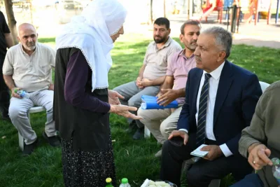 Yeşilyurt’ta Gönül Seferberliği\! Mahalle Mahalle Vatandaşla Buluştular