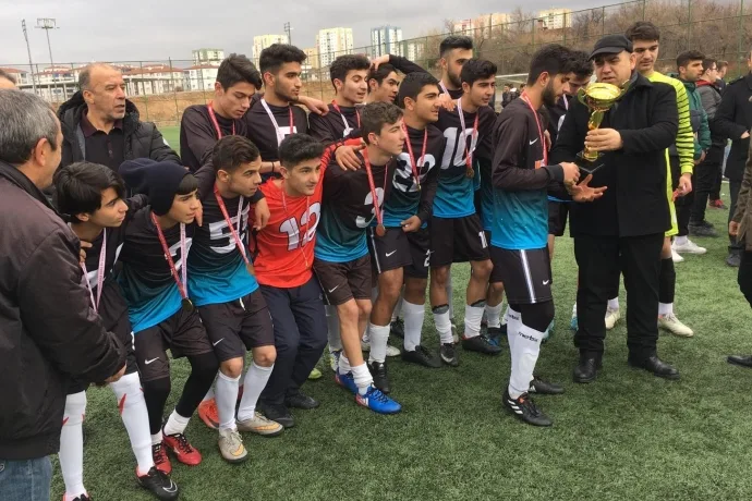 Malatya 2019-2020 Liseler arası A genç Futbol il birincisi.. Malatya Konak Anadolu lisesi