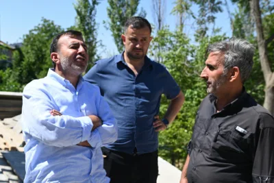 Başkan Mikail Sülük, Pütürge’de Devam Eden Projeleri Yerinde İnceledi